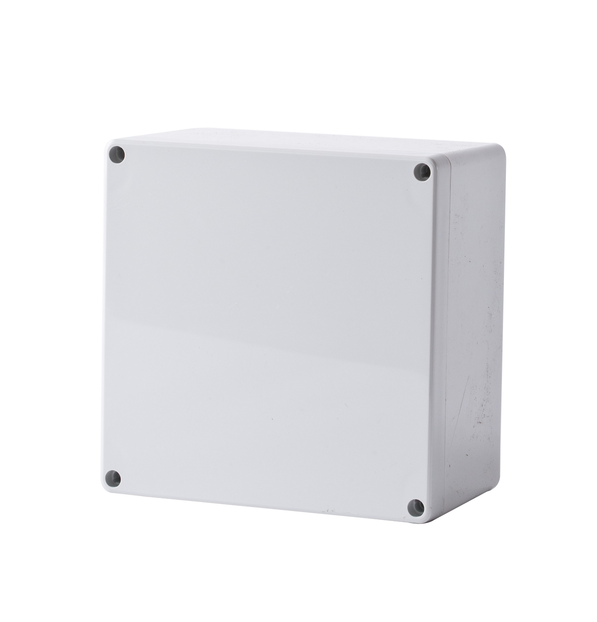 Polycarbonate Enclosure 160Hx160Wx90D Grey Base with Grey Lid IP65