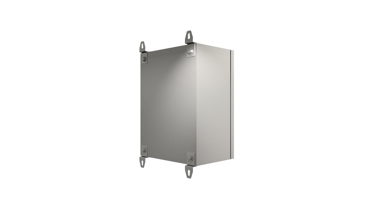 LS Series 316L Stainless Steel Enclosure 400Hx300Wx200D - 1.2mm