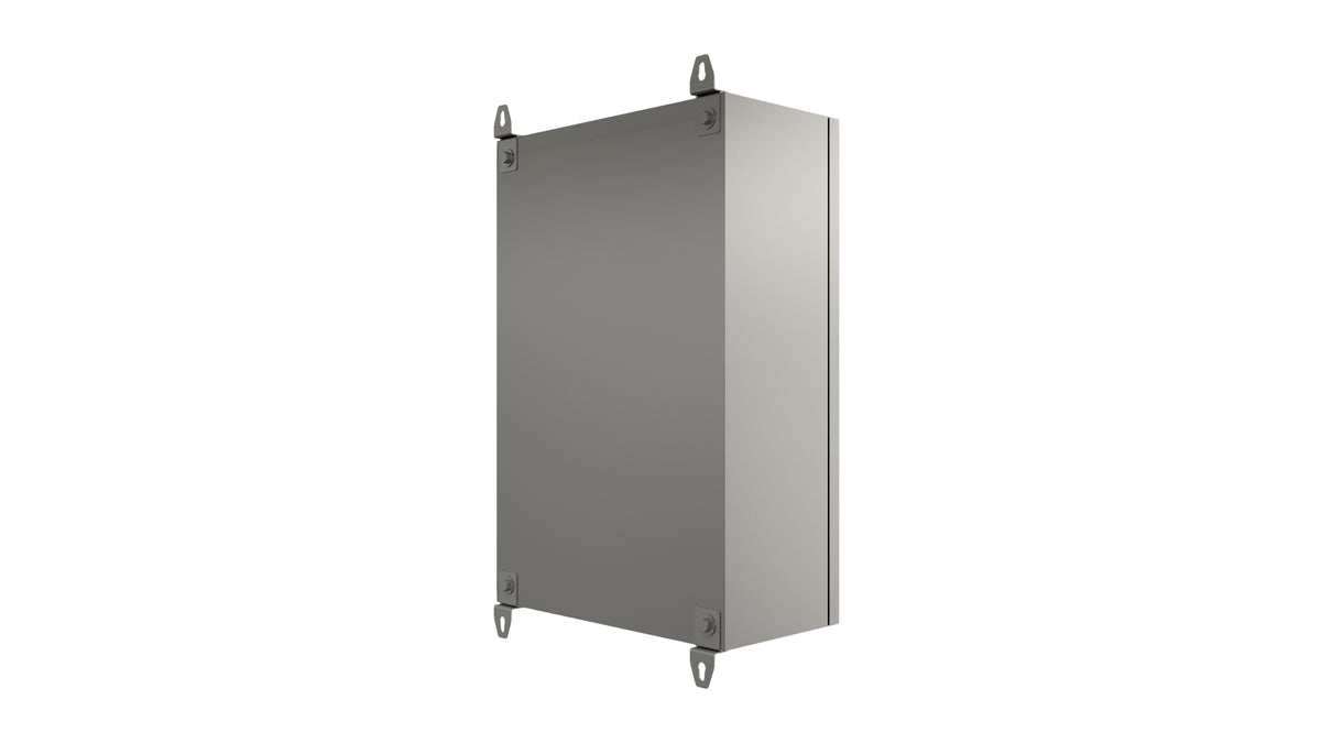 LS Series 316L Stainless Steel Enclosure 600Hx400Wx200D - 1.2mm