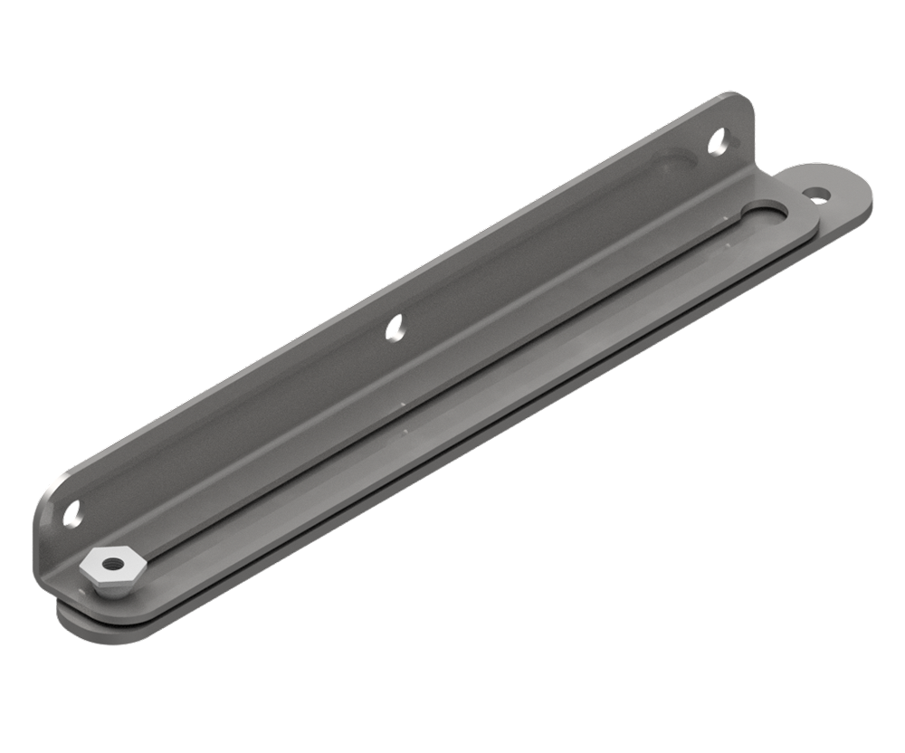 316 Stainless Steel Door Stay - 242mm Left hand hinged (to fit 500W & Wider Enclosures Only)