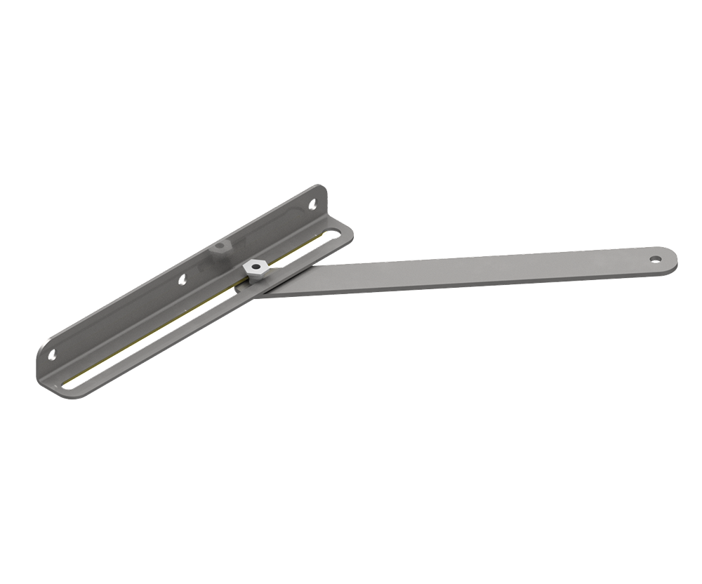 316 Stainless Steel Door Stay - 242mm Left hand hinged (to fit 500W & Wider Enclosures Only)