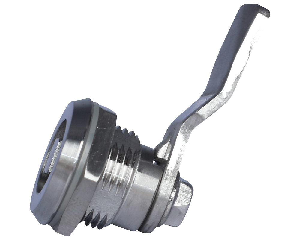 316 Stainless Steel Qtr Turn Door Lock - 7mm Square