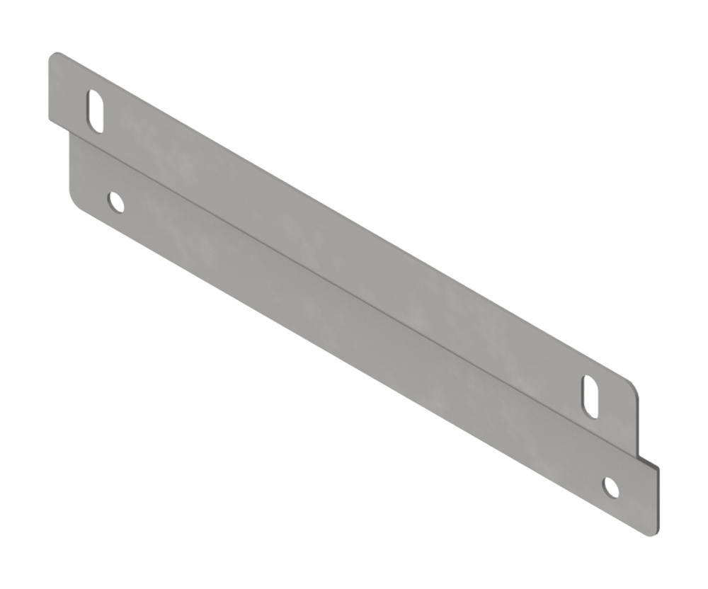316 Stainless Steel Flange Mounting Kit to fit 400mm Wide Enclosure - 1.5mm