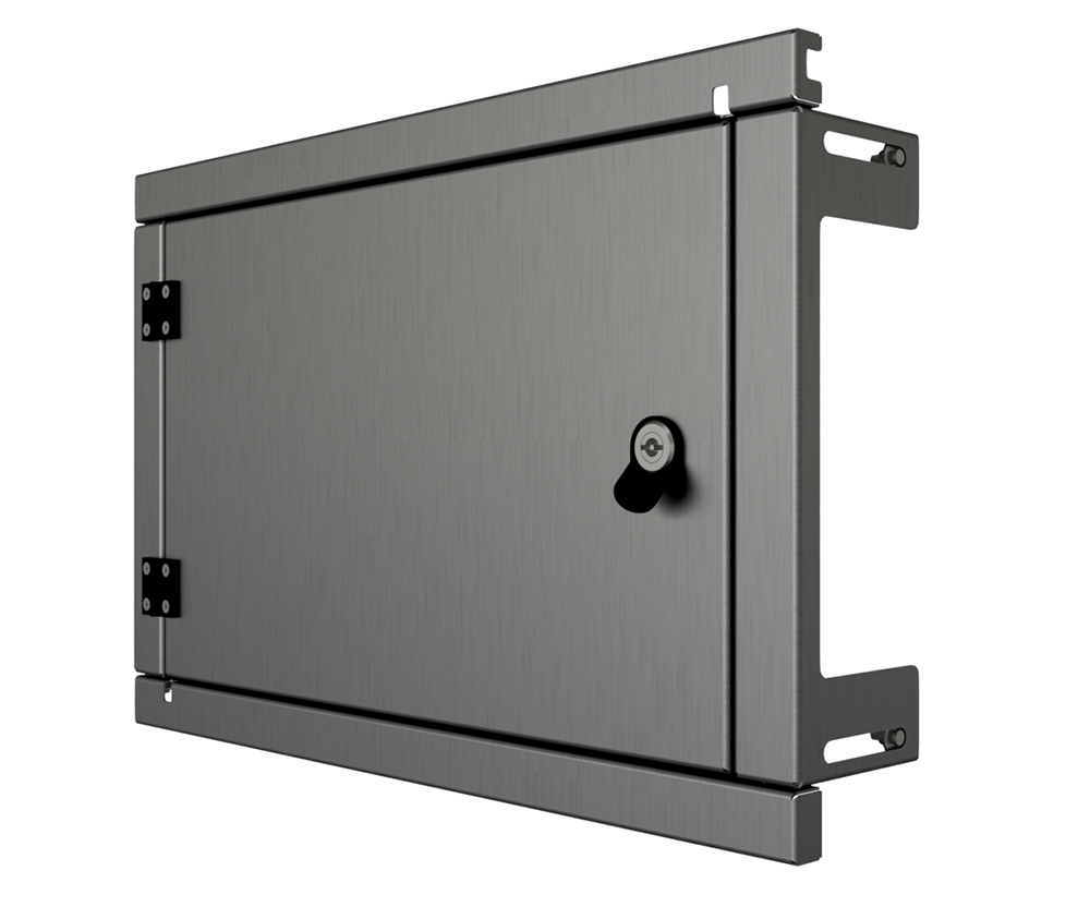 316 1.5mm SS Escutcheon - IP3X, to fit 450Hx600W enclosure (made to order) - POA