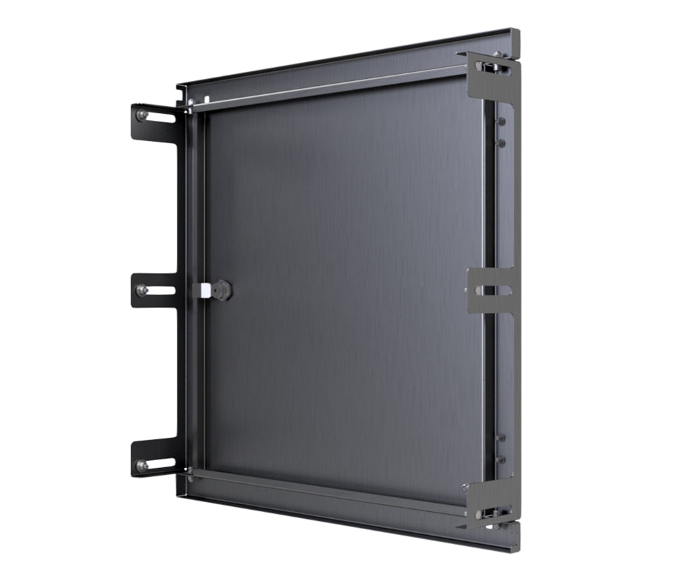316 1.5mm SS Escutcheon - IP3X, to fit 700Hx700W enclosure (made to order) - POA