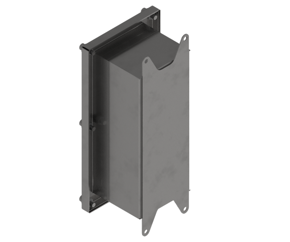316L Stainless Steel IP67 Enclosure 215Hx90Wx85D (E2 Size) - 1.2mm
