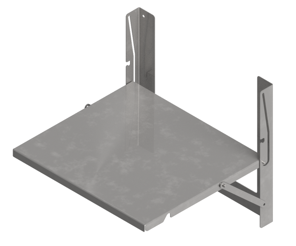 316 Stainless Steel Door sliding Laptop Tray 415Wx375D - POA