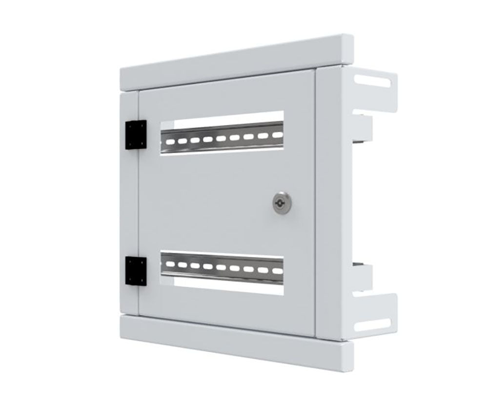 Mild Steel Powder Coated White IP3X Distribution Board Kit -400Hx400W-2H