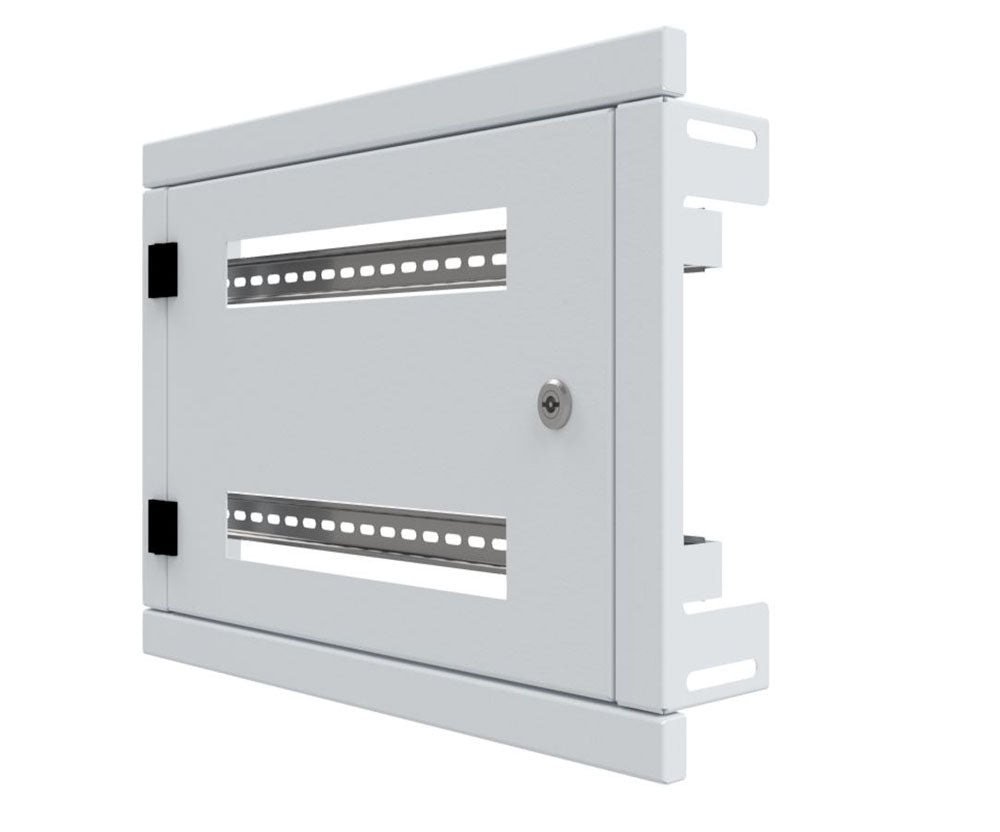 Mild Steel Powder Coated White IP3X Distribution Board Kit -400Hx600W-2H