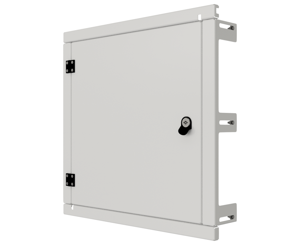 Mild Steel Escutcheon Kit Panel / Inner Door -IP3X, to fit 600Hx600W enclosure
