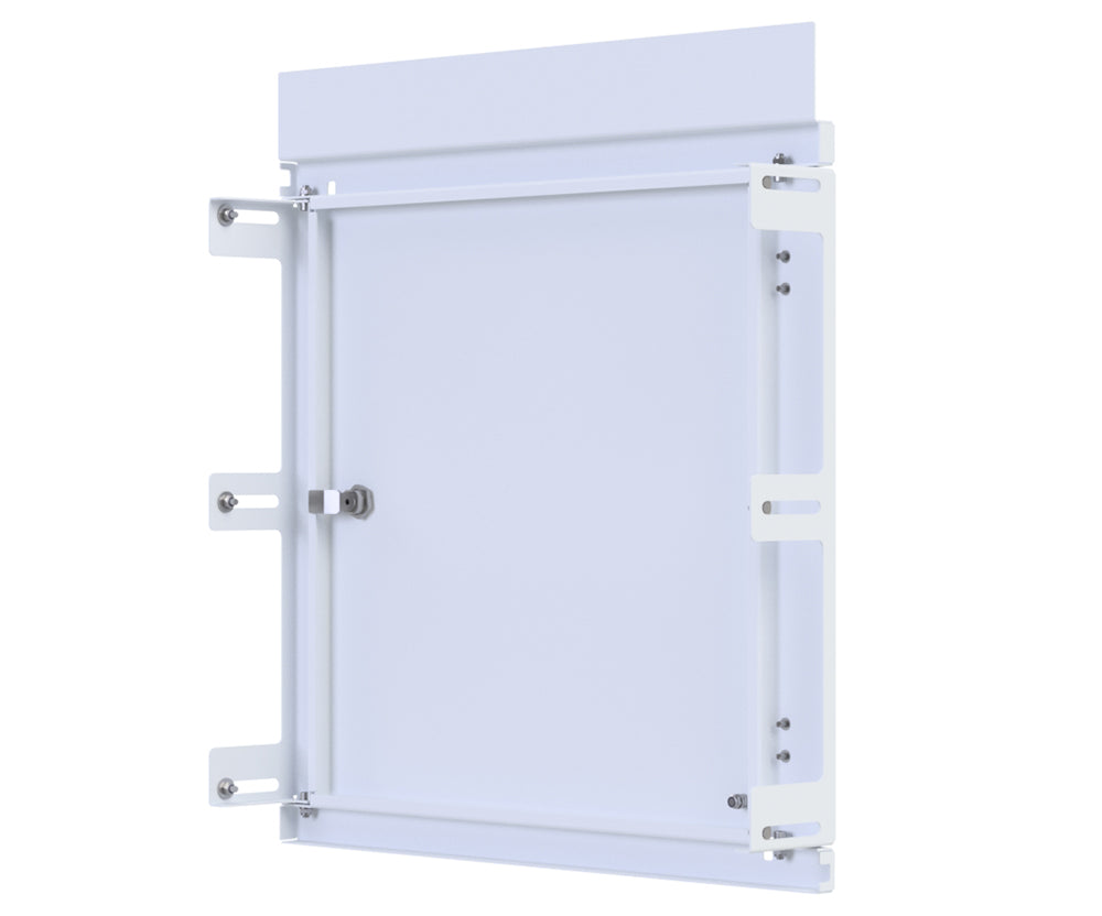 Mild Steel Escutcheon Kit Panel / Inner Door -IP3X, to fit 600Hx600W Sloping Roof enclosure