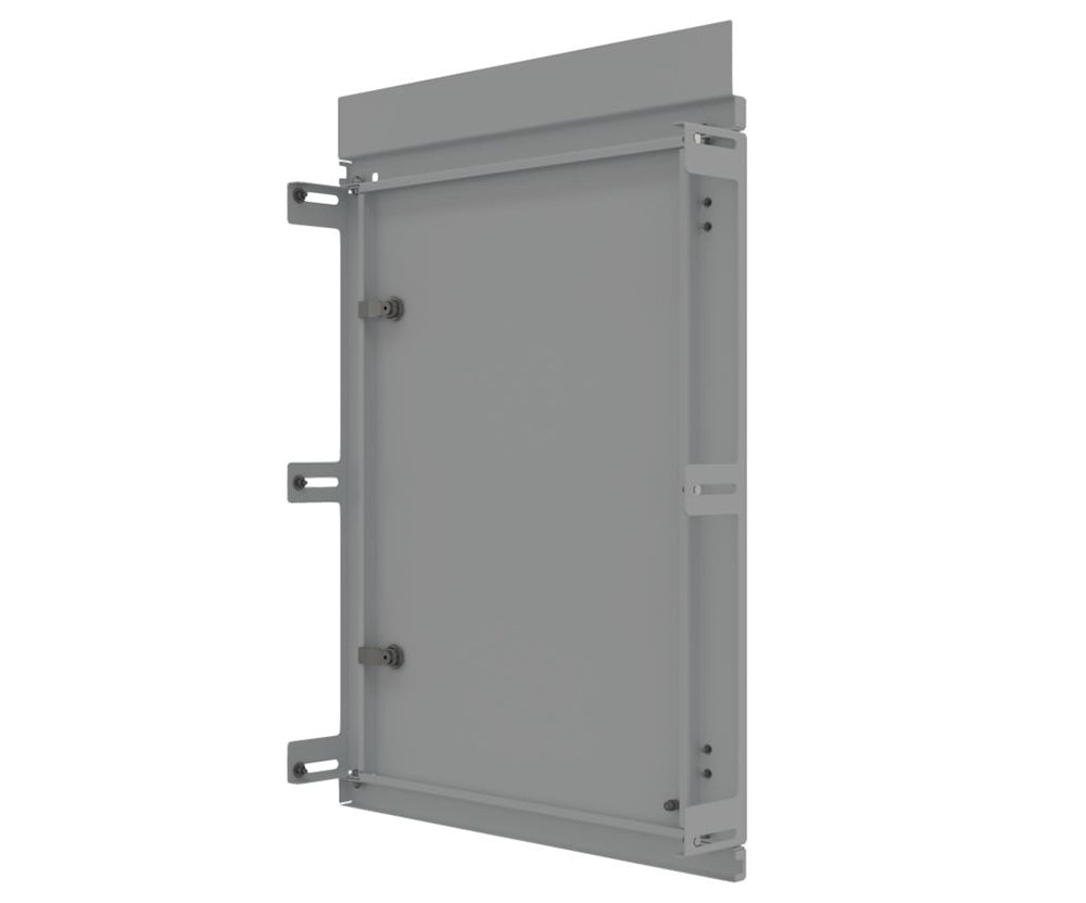 Mild Steel Escutcheon Kit Panel / Inner Door -IP3X, to fit 800Hx600W Sloping Roof enclosure