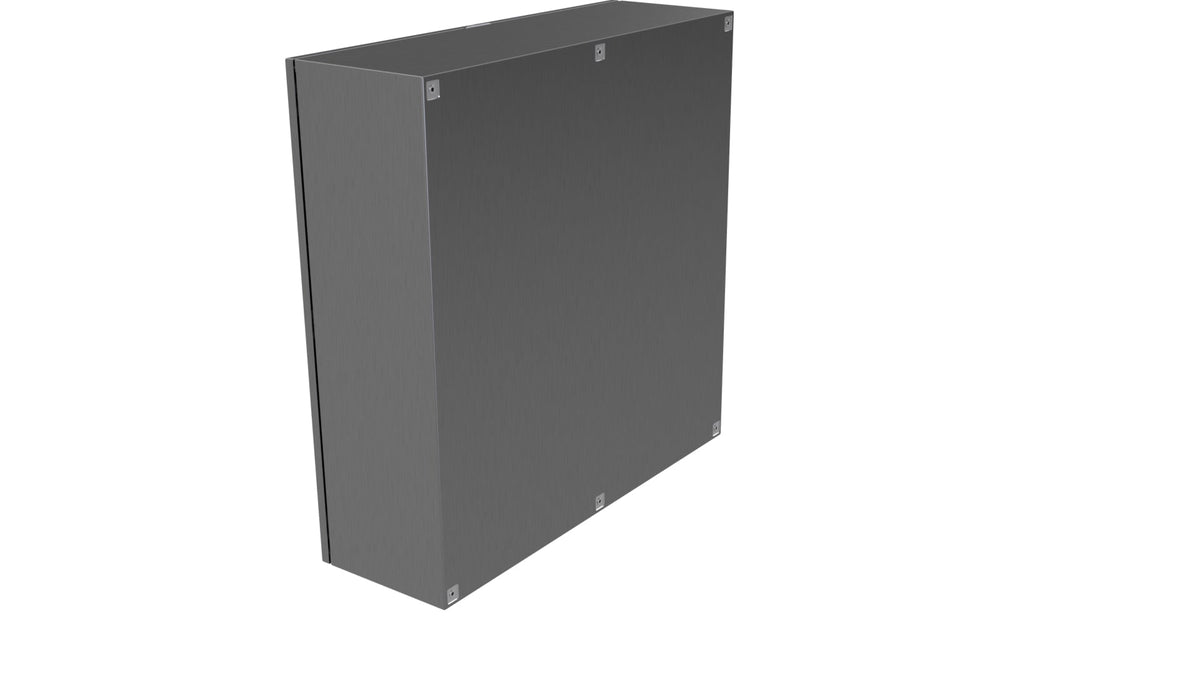 316L Stainless Steel Double compartment Enclosure 1200Hx1200Wx400D - 1.5mm Removable Mullion