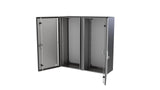 316L Stainless Steel Double compartment Enclosure 1200Hx1200Wx400D - 1.5mm Removable Mullion