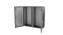 Load image into Gallery viewer, 316L Stainless Steel Double compartment Enclosure 1200Hx1200Wx400D - 1.5mm Removable Mullion
