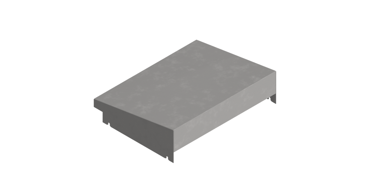 316L Stainless Steel Rain Hood - 800Wx300D - 1.2mm