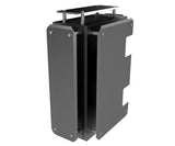 316 Stainless Steel Sunshield kit for 500Hx400Wx200D enclosure - 1.5mm (made to order ) - POA