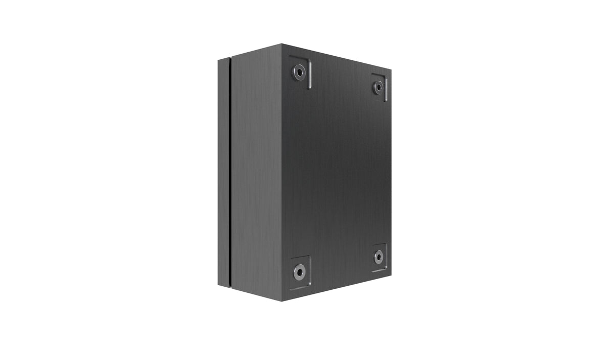316 Stainless Steel Enclosure 250Hx180Wx100D - 1.5mm (Hinged & Bolted)