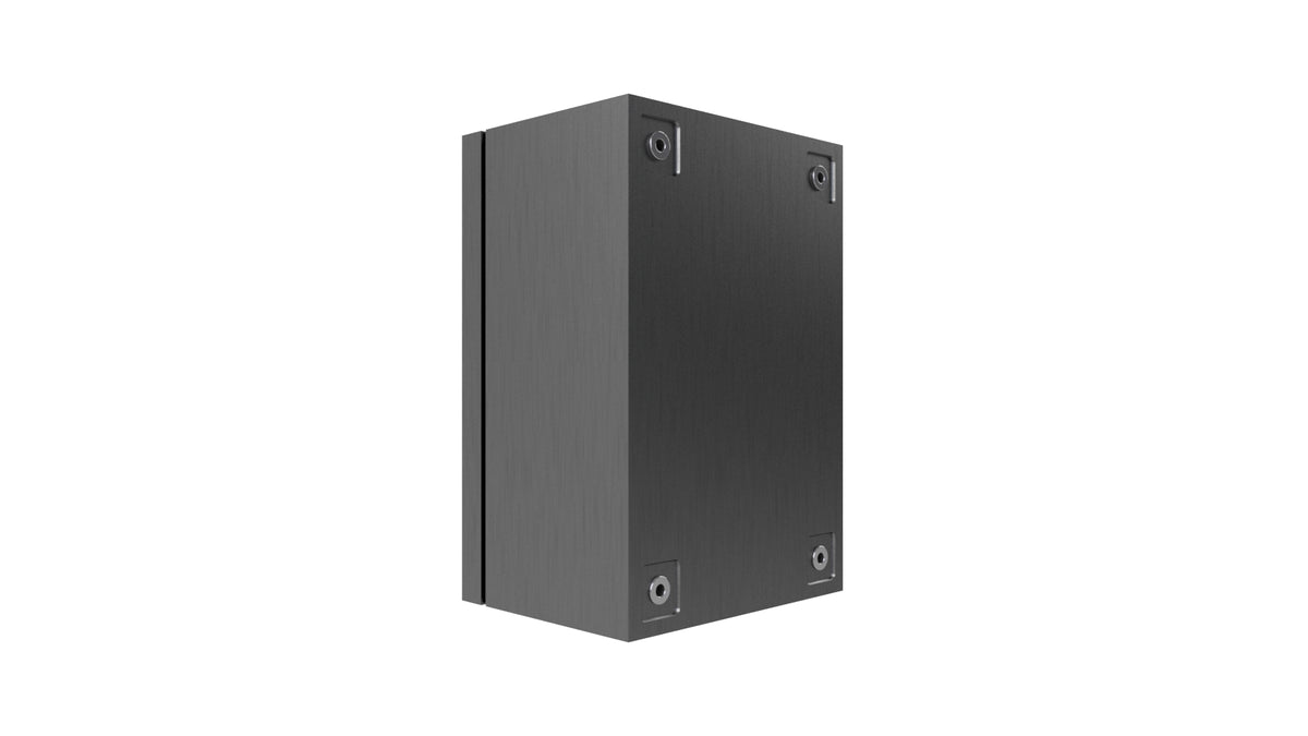 316 Stainless Steel Enclosure 300Hx200Wx150D - 1.5mm (Hinged & Bolted)
