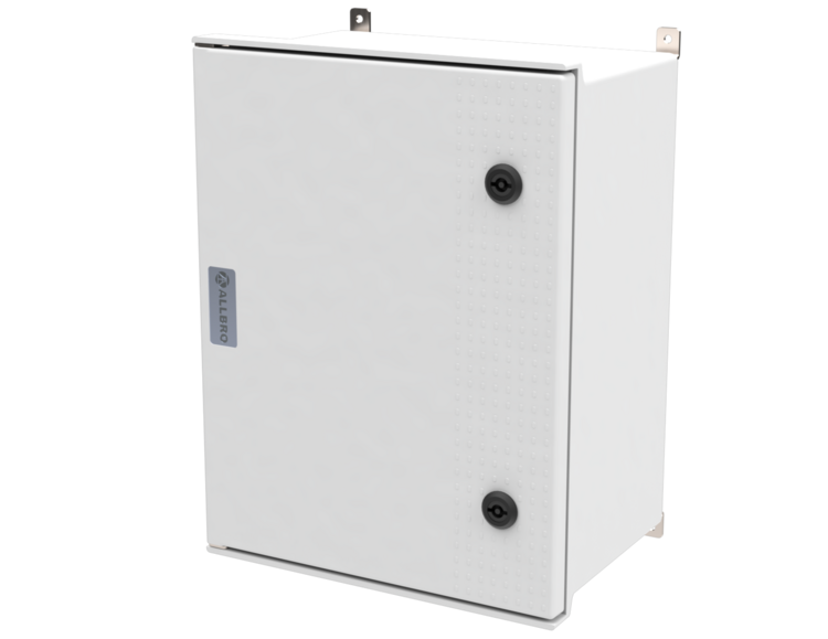 GRP Enclosure AllBrox 4, 400H x 300W x 200D with SMC Device Plate