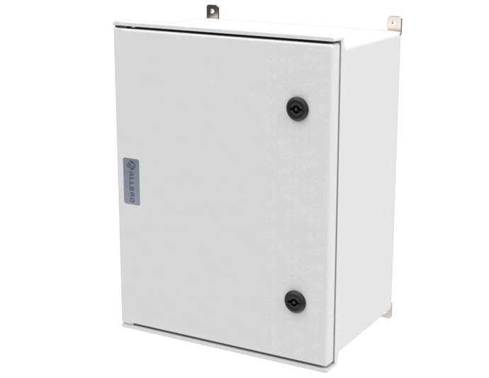 GRP Enclosure AllBrox 4, 400H x 300W x 200D  with SMC Device Plate