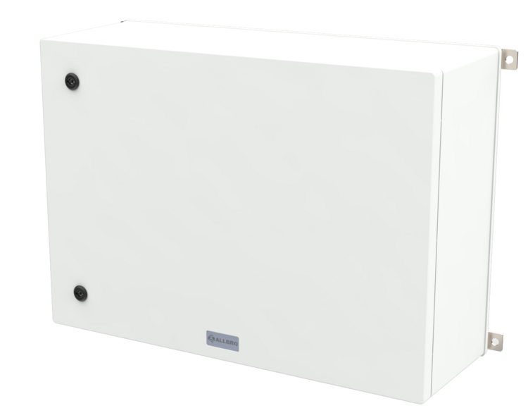 GRP Enclosure AllBrox 6.5, 500H x 700W x 246D with SMC Device Plate