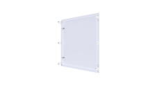 Load image into Gallery viewer, Mild Steel Escutcheon Kit Panel / Inner Door -IP3X, to fit MS-RAL7035-DD-1000x1000x300  enclosure
