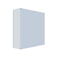 Load image into Gallery viewer, RAL7035 Powder Coated, Galvanised Mild Steel Enclosure 1000Hx1000Wx300D - 1.5mm (Double door)
