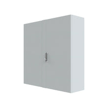 Load image into Gallery viewer, RAL7035 Powder Coated, Galvanised Mild Steel Enclosure 1000Hx1000Wx300D - 1.5mm (Double door)
