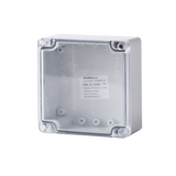 Polycarbonate Enclosure 120Hx120Wx55D Grey Base with Transparent Lid IP65