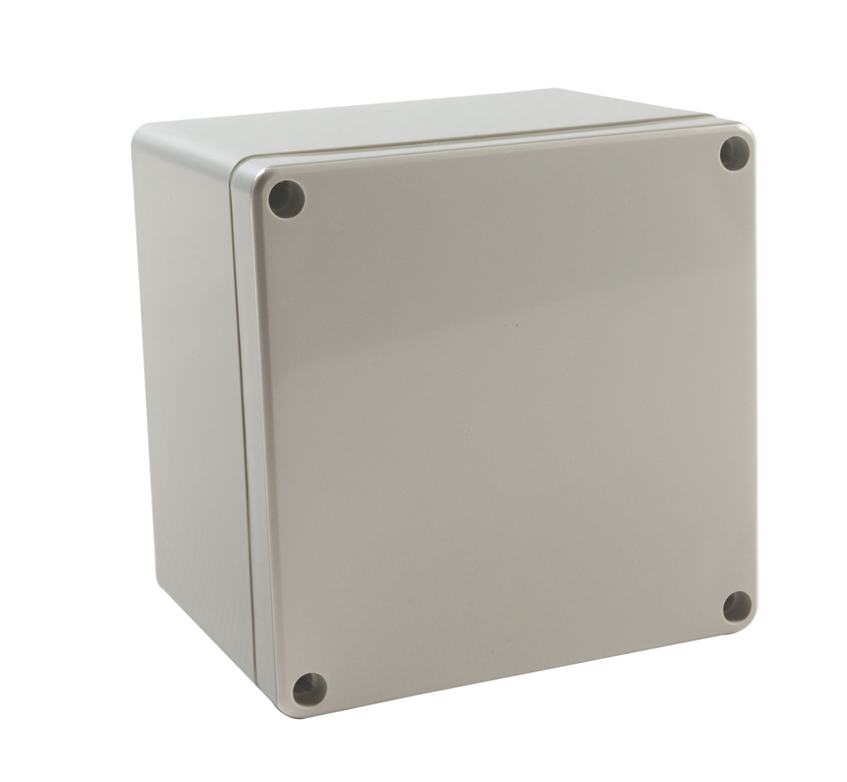 Polycarbonate Enclosure 120Hx120Wx90D Grey Base with Grey Lid IP65