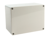 Polycarbonate Enclosure 160Hx120Wx90D Grey Base with Grey Lid IP65