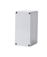 Polycarbonate Enclosure 160Hx80Wx90D Grey Base with Grey Lid IP65