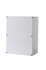 Polycarbonate Enclosure 300Hx230Wx130D Grey Base with Grey Lid IP65