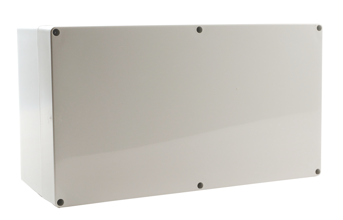 Polycarbonate Enclosure 360Hx200Wx150D Grey Base with Grey Lid IP65