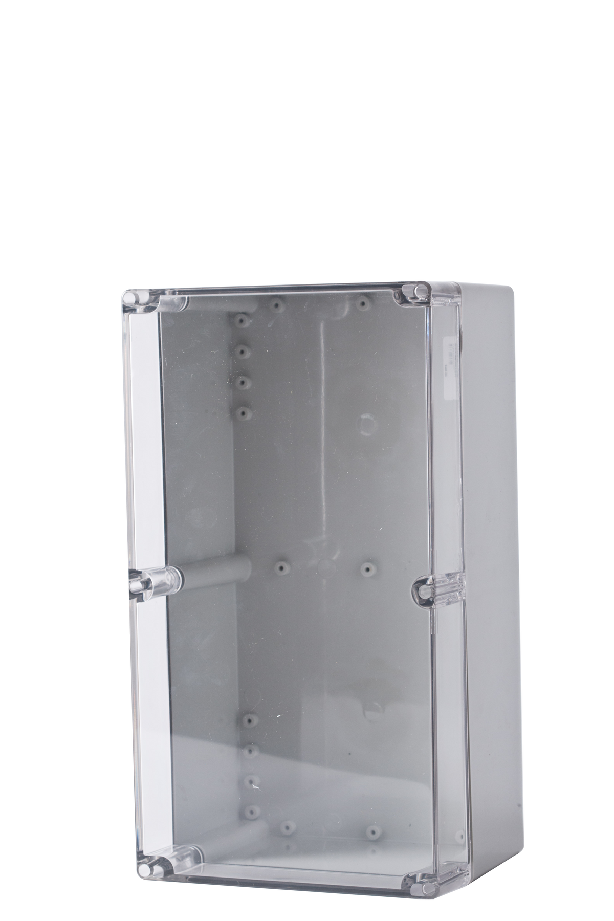 Polycarbonate Enclosure 360Hx200Wx150D Grey Base with Transparent Lid IP65