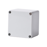 Polycarbonate Enclosure 80Hx80Wx55D Grey Base with Grey Lid IP65