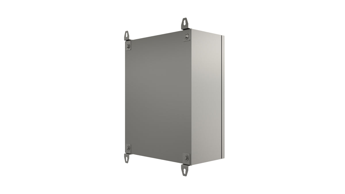LS Series 316L Stainless Steel Enclosure 500Hx400Wx200D - 1.2mm