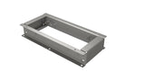 3mm 316 SS plinth to fit 1000 wide x 400 deep Enclosure - Bolted  (made to order) 100mm H - POA