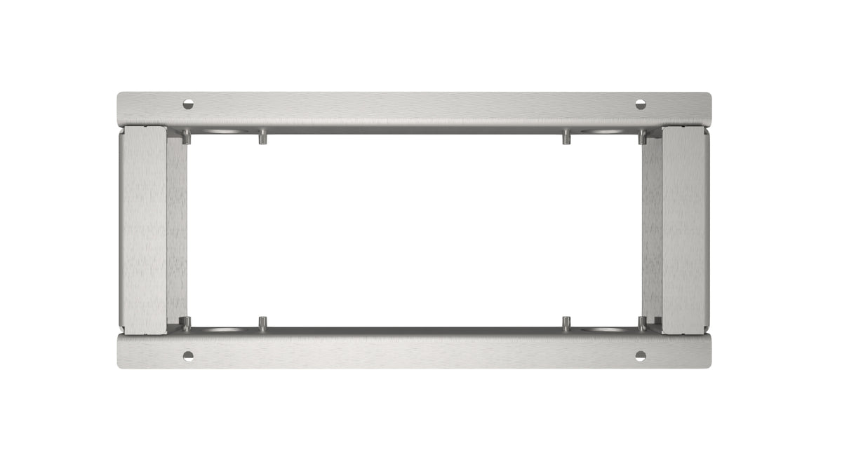 3mm 316 SS plinth to fit 1000 wide x 400 deep Enclosure - Bolted  (made to order) 100mm H - POA