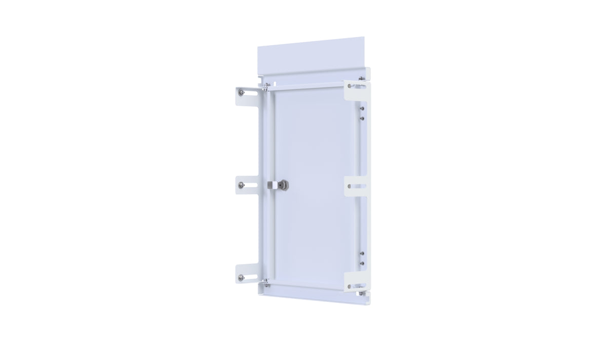 Mild Steel Escutcheon Kit Panel / Inner Door -IP3X, to fit 700Hx500W Sloping Roof enclosure