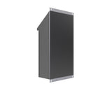 30Deg Sloping Roof 316L Stainless Steel Enclosure 1000Hx600Wx300D - 1.5mm