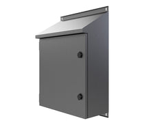 Load image into Gallery viewer, 30Deg Sloping Roof 316L Stainless Steel Enclosure 600Hx600Wx300D  - 1.5mm
