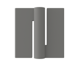 316 Stainless Steel 40x40mm Lift Off Butt Hinge - Left