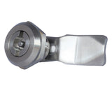 316 Stainless Steel 1/4 Turn Door Lock - 2 Bit