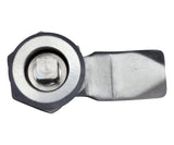 316 Stainless Steel Qtr Turn Door Lock - 8mm Square