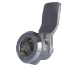 316 Stainless Steel 1/4 Turn Door Lock - Triangle
