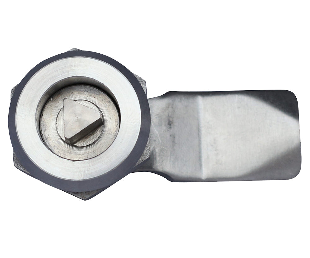 Trangular Lock 316 Stainless Steel 1/4 Turn Door Lock - Triangle – AE Stainless Direct