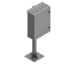 316L Stainless Steel T-Stand, 1600mm high with 8mm base (Made to order)