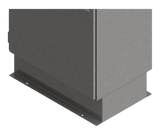 3mm 316 Stainless Steel plinth to fit 600 wide x 300 deep Enclosure (made to order) 100mm H - POA
